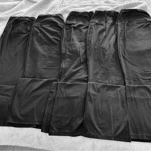 New York & Company Black Boot Cut Stretch Leggings